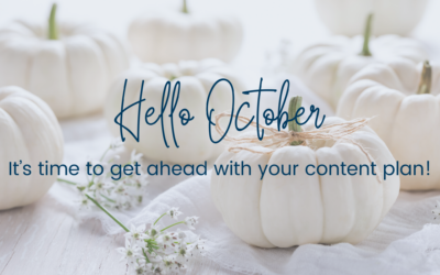 Your October 2024 Content Ideas Are Here!